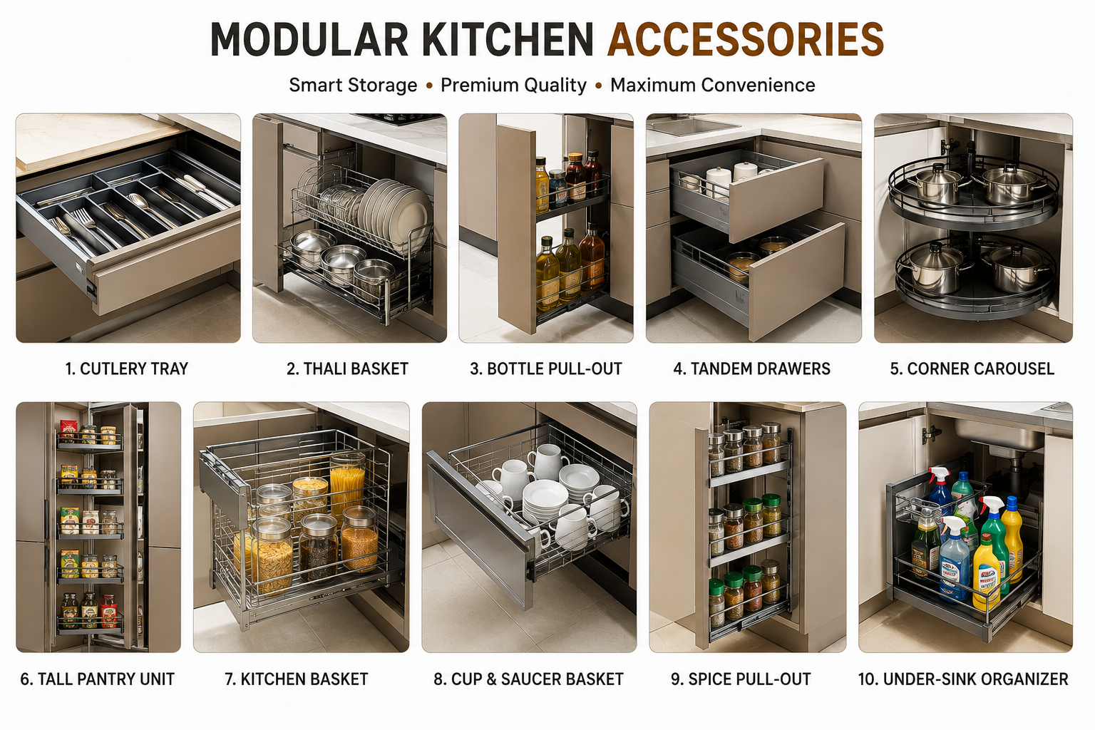 Modular Kitchen Accessory Setup 6